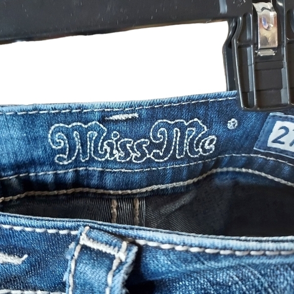 Miss Me jeans size 27 skinny Ins31 style JV817252 - Picture 4 of 15